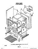OVEN, OPTIONAL Diagram and Parts List for SF313PSPT0  Whirlpool Range