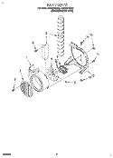 FAN, LITERATURE Diagram and Parts List for RS386PXBB0  Whirlpool Range