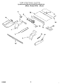 TOP VENTING, OPTIONAL Diagram and Parts List for RBD275PDB9  Whirlpool Wall Oven