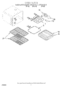 OVEN Diagram and Parts List for KESC300BAL11  KitchenAid Range