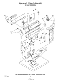 SECTION Diagram and Parts List for LE7010XSW0  Whirlpool Dryer