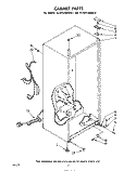CABINET Diagram and Parts List for EL15CCXMWR2  Whirlpool Refrigerator