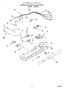 CONTROL Diagram and Parts List for KSUS27QDAL00  KitchenAid Refrigerator