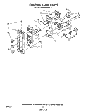 Part Location Diagram of 310351 Whirlpool Buzzer