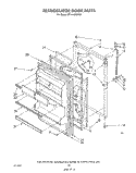 REFRIGERATOR DOOR, LIT/OPTIONAL Diagram and Parts List for ET14AKXSW04  Whirlpool Refrigerator