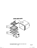 OVEN LINER, LIT/OPTIONAL Diagram and Parts List for KEBI141WBL1  KitchenAid Wall Oven