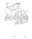OVEN Diagram and Parts List for RF302BXVG1  Whirlpool Range