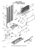 UNIT PARTS Diagram and Parts List for W1RXNGFXQ00  Whirlpool Refrigerator