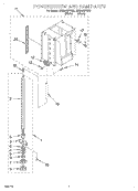 POWERSCREW AND RAM Diagram and Parts List for GC900QPHB0  Whirlpool Trash Compactor