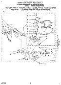 694670 BURNER ASSEMBLY Diagram and Parts List for RGL4632BQ1  Roper Dryer
