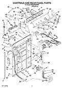 Part Location Diagram of W10080350 Whirlpool SCREW