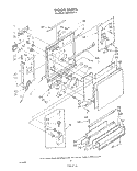 DOOR Diagram and Parts List for DU9400XT1  Whirlpool Dishwasher