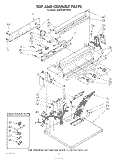 TOP CONSOLE , LITERATURE AND OPTIONAL Diagram and Parts List for KGYE700THT0  KitchenAid Dryer