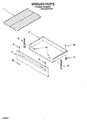 BROILER PARTS Diagram and Parts List for IGS326RD1  Inglis Range
