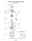 SECTION Diagram and Parts List for 7KBDS250T0  KitchenAid Food Waste Disposer