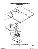 Part Location Diagram of 3178232 Whirlpool Support, Latch