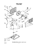 UNIT, LIT/OPTIONAL Diagram and Parts List for CA5WM4  Crosley Air Conditioner
