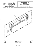 Part Location Diagram of 877729 Whirlpool Bracket, Support (Right Side)