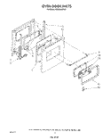 Part Location Diagram of 307721 Whirlpool Baffle, Insulation