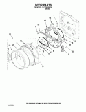 Part Location Diagram of 8576578 Whirlpool Handle