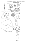 OPTIONAL Diagram and Parts List for CA21WC00  Crosley Air Conditioner