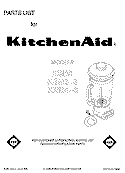 SECTION Diagram and Parts List for KSB5(DUP)  KitchenAid Blender