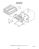 UNIT Diagram and Parts List for KEMI371TBL0  KitchenAid Microwave Oven Combo