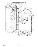 REFRIGERATOR LINER Diagram and Parts List for KSSS48MWX01  KitchenAid Refrigerator