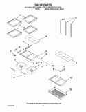 Part Location Diagram of W10141530 Whirlpool SLIDE