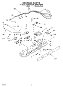 Part Location Diagram of 2206517 Whirlpool HARNS-WIRE