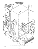 Part Location Diagram of 1106806 Whirlpool GRILLE