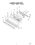 Part Location Diagram of LIT3182135 Whirlpool Use & Care Guide