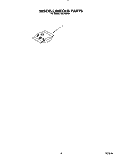 MISCELLANEOUS, LIT/OPTIONAL Diagram and Parts List for WU3006X4  Roper Dishwasher