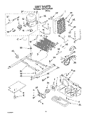 UNIT PARTS Diagram and Parts List for 7ED0GTQXMQ00  Whirlpool Refrigerator