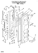 Part Location Diagram of 2156046 Whirlpool PANEL-INT
