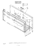 SECTION Diagram and Parts List for EH180FXPN2  Whirlpool Freezer