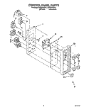 Part Location Diagram of 4371208 Whirlpool Fastener,Clock (sold individually, 3 recommended)