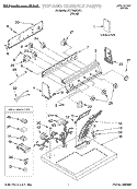 SECTION Diagram and Parts List for KEYS855JE0  KitchenAid Dryer