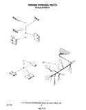 Part Location Diagram of 304503 Whirlpool Harness, Wiring