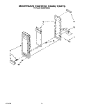 MICROWAVE CONTROL PANEL Diagram and Parts List for KEMS378XWH2  KitchenAid Wall Oven