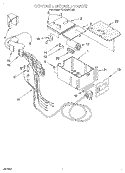 CONTROL MODULE Diagram and Parts List for 4XACM10DD0  Whirlpool Air Conditioner