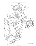 UPPER BODY Diagram and Parts List for 1885W3A  Roper Range