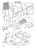 UNIT Diagram and Parts List for ED22EMXPWR2  Whirlpool Refrigerator