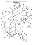 Part Location Diagram of 3954722 Whirlpool HARNS-WIRE