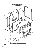 Part Location Diagram of 4315380 Whirlpool Liner, Oven Back