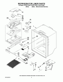 Part Location Diagram of WPW10293972 Whirlpool Gasket