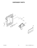 Part Location Diagram of WPW10397435 Whirlpool Fitting