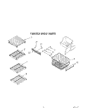 Part Location Diagram of 1113633 Whirlpool SHELF-WIRE