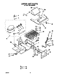 Part Location Diagram of 2005929 Whirlpool HARNS-WIRE