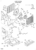 UNIT, LITERATURE Diagram and Parts List for R243A1  Whirlpool Air Conditioner